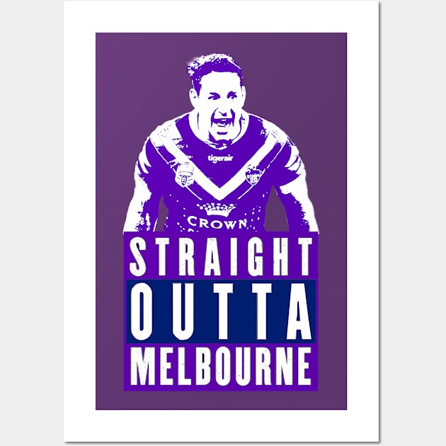 Melbourne Strom - Straight Outta Melbourne - BILLY SLATER Wall Art by OG Ballers